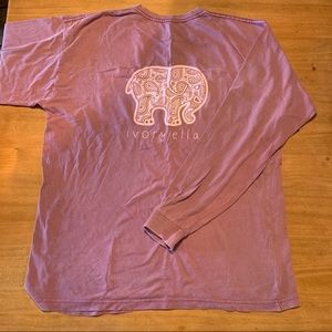 Ivory Ella Purple Long Sleeve